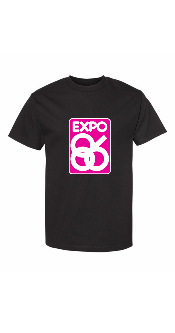 Expo '86 - Vancouver - Pink Logo