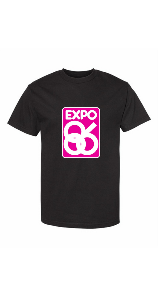 Expo '86 - Vancouver - Pink Logo