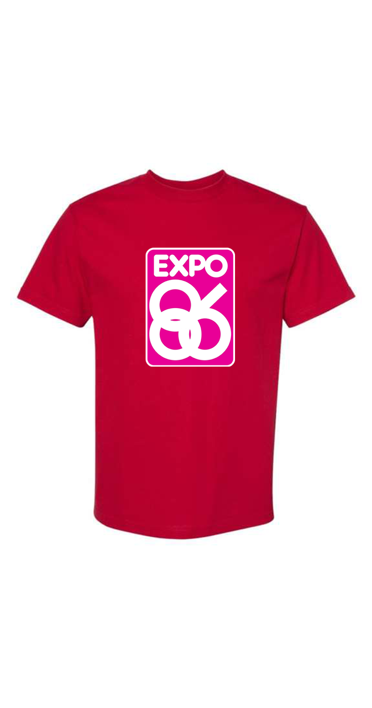 Expo '86 - Vancouver - Pink Logo