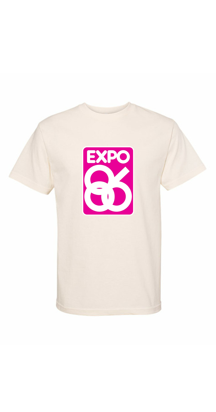 Expo '86 - Vancouver - Pink Logo