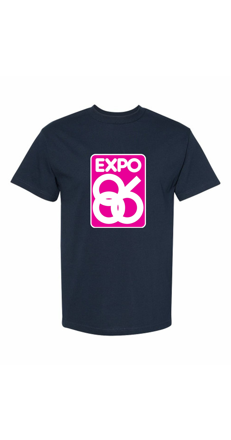 Expo '86 - Vancouver - Pink Logo