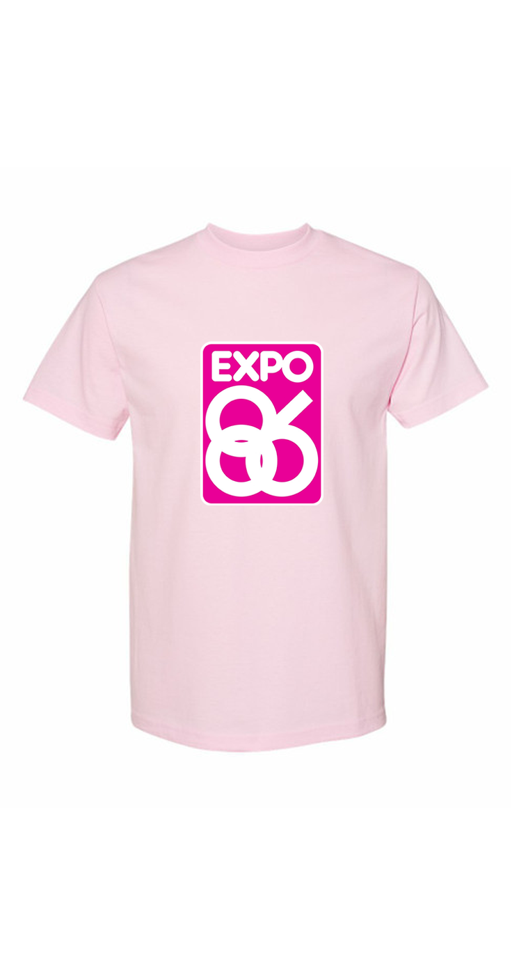 Expo '86 - Vancouver - Pink Logo