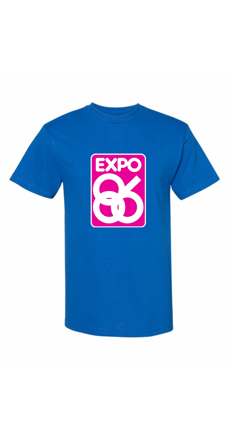 Expo '86 - Vancouver - Pink Logo